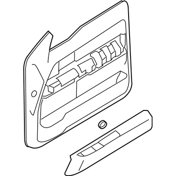 Ford 9L3Z-1623943-BA Door Trim Panel