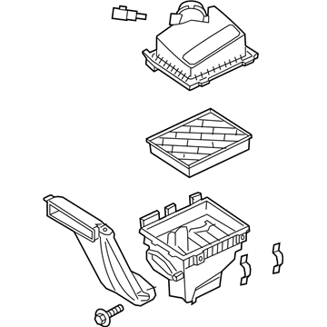 Ford HS7Z-9600-E Air Cleaner Assembly