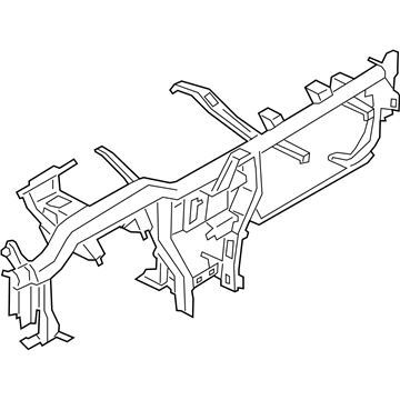 Lincoln LX6Z-5804545-F Reinforcement Beam