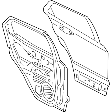 Ford GN1Z-7424630-K Door Shell