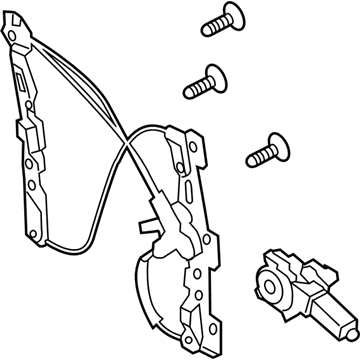 2021 Ford Ranger Power Window Motor - AB3Z-2123200-C