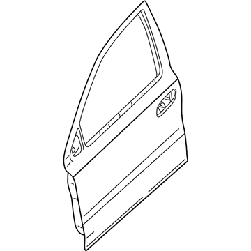 Mercury 6G1Z-5420124-A Door Assembly