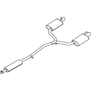 Ford DB5Z-5230-D Muffler