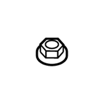 Ford -W712334-S442 Front Mount Nut