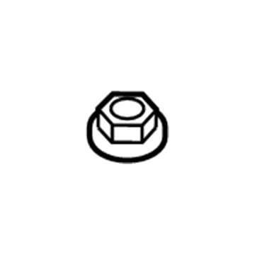 Ford -W712334-S442 Mount Bracket Nut