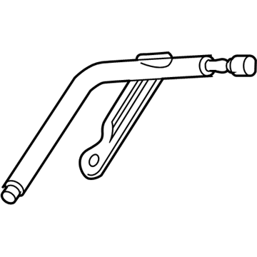 Mercury Dipstick Tube - 3F2Z-6754-AA