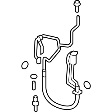 Lincoln HP5Z-19972-C Hose & Tube Assembly