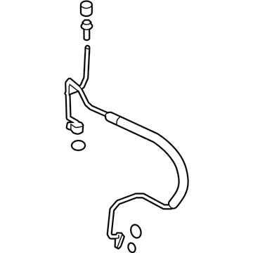 Lincoln HP5Z-19D742-C A/C Hose