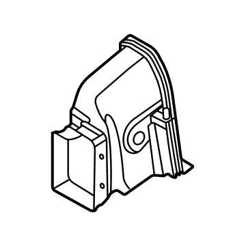 Ford LC3Z-9C675-C Inlet Tube