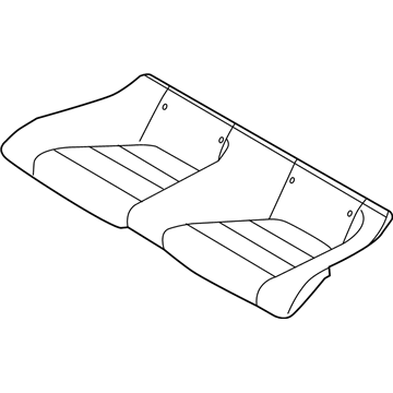 Ford FR3Z-7663804-BB Cushion Cover