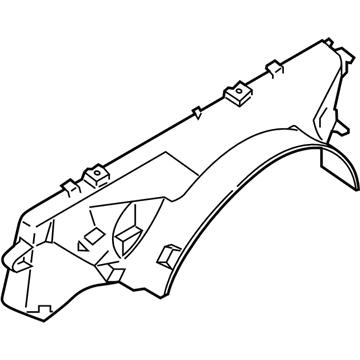 Ford F-150 Fan Shroud - JL3Z-8146-C