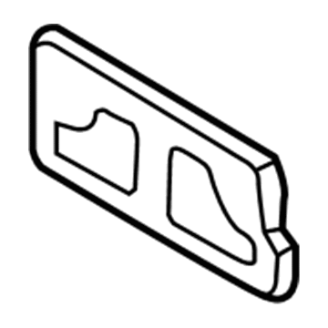 Ford FT4Z-17A385-AA License Bracket