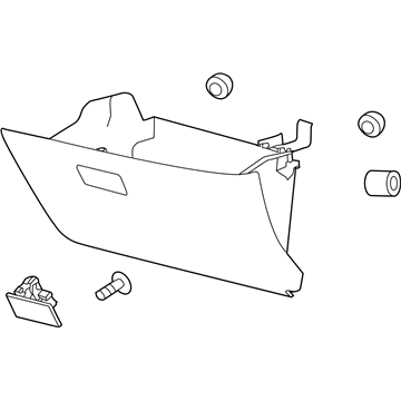 Ford CT4Z-7806024-AA Glove Box Assembly