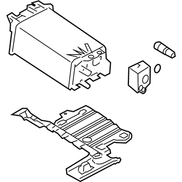 Mercury Sable Vapor Canister - 8G1Z-9D653-P