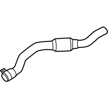 Ford Explorer Exhaust Pipe - L1MZ-5G203-R