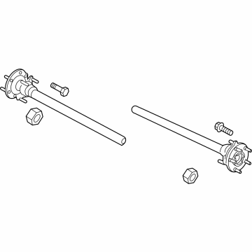 2023 Ford Bronco Axle Shaft - MB3Z-4234-F