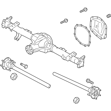 2023 Ford Bronco Axle Shaft - MB3W-4001-ATG