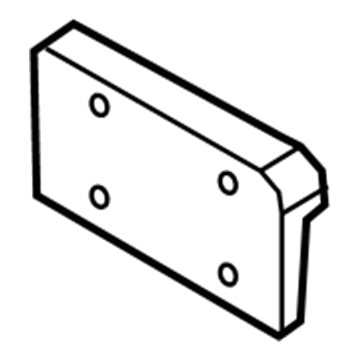 Ford 8L8Z-17A385-AA License Bracket