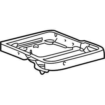 Ford 3W6Z-7663100-AA Seat Frame