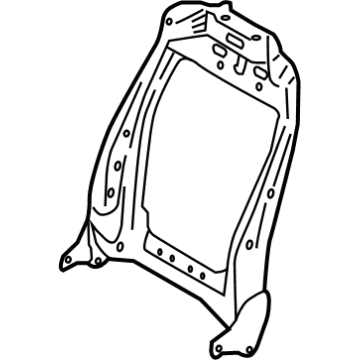 Lincoln CJ5Z-7861019-A Seat Back Frame