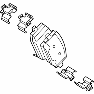 Ford Mustang Brake Pads - PR3Z-2200-B