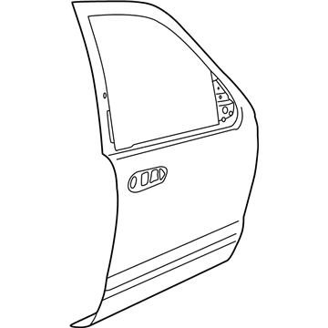 Ford 3L2Z-7820200-AA Outer Panel