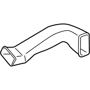 Ford DT1Z-19B680-A Outlet Duct