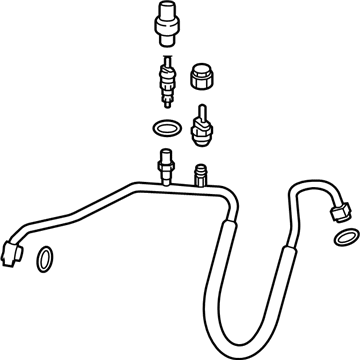 Ford FL3Z-19972-P Pressure Hose