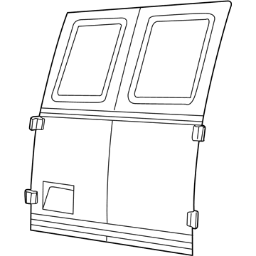 Ford AC2Z-1540011-B Door Assembly - Rear