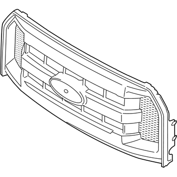 Ford FL3Z-8200-DA Grille Assembly - Radiator