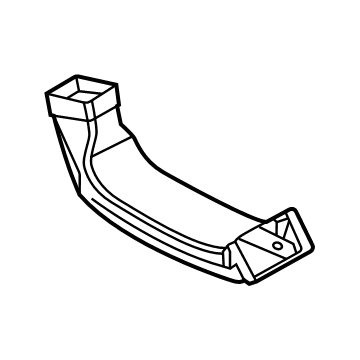 Ford LJ8Z-19D633-A Floor Duct