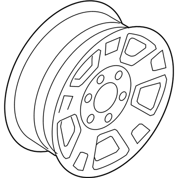 Ford 4L3Z-1007-EC Wheel