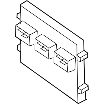 Lincoln Mark LT Engine Control Module - 7L3Z-12A650-GGFRM