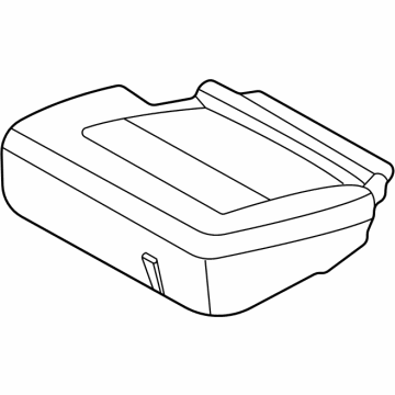 Ford M2DZ-5463805-EA COVER ASY - REAR SEAT CUSHION