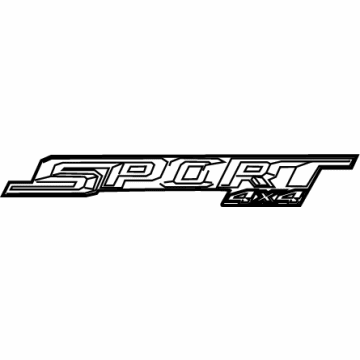 Ford ML3Z9925622F Decal