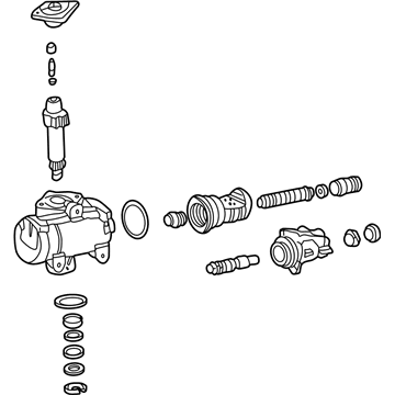 Ford E-350 Econoline Rack And Pinion - F7UZ-3504-GBRM