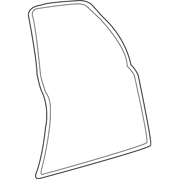 2000 Ford Crown Victoria Door Seal - XW7Z-5425325-AA