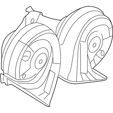 Ford DA5Z-13832-B Horn