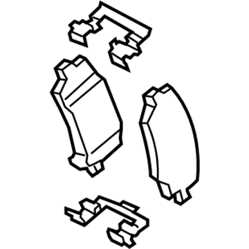 Ford FR3Z-2200-C Kit - Brake Lining