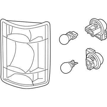 Ford 5C2Z-13405-AA Rear Lamp Assembly