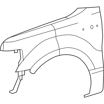 Ford CL3Z-16005-B Fender