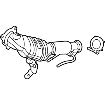 2021 Ford Escape Catalytic Converter - LX6Z-5E212-C