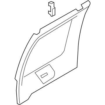 Ford 3C2Z-1642410-AAA Window Trim