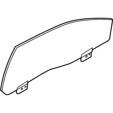 Lincoln AE9Z-7421410-B Door Glass