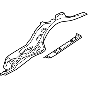 Lincoln 8A8Z-7410124-A Inner Rail