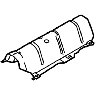 Lincoln AG1Z-74112B32-A Heat Shield