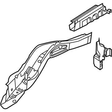 Lincoln BB5Z-7810457-A Outer Rail