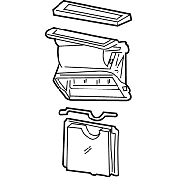 Ford F4ZZ-19A618-A Duct Assembly