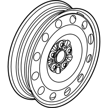 Ford AE9Z-1007-E Compact Spare