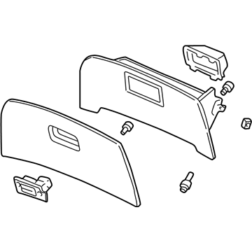 2005 Ford Taurus Glove Box - 3F1Z-54060T10-AAA